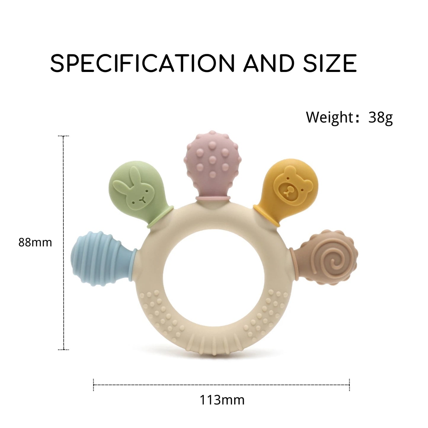 Silicone Baby Teether