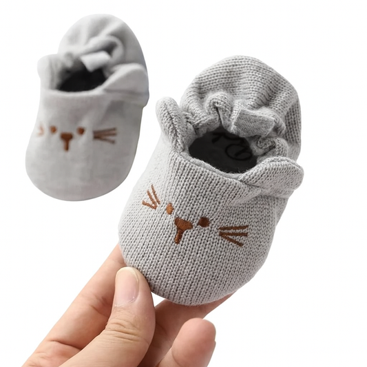 Knitted Baby Cat Shoe