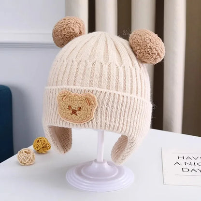 Baby Bear Knit Hat