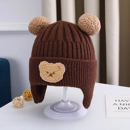 Baby Bear Knit Hat