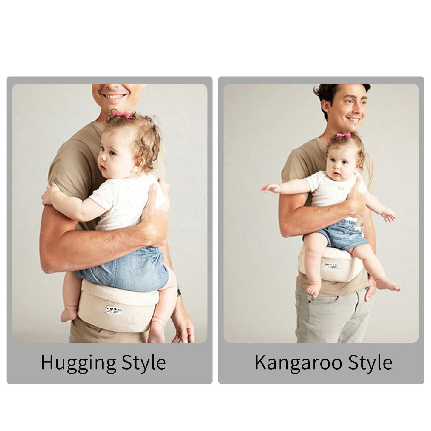 Ergonomic Baby Hip Seat Carrier