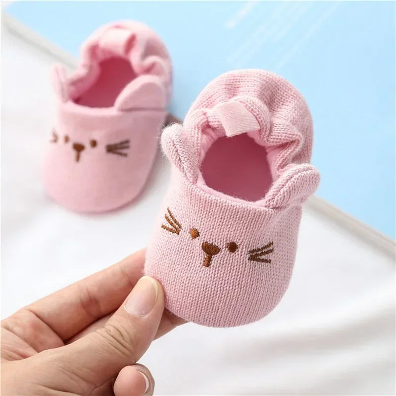 Knitted Baby Cat Shoe