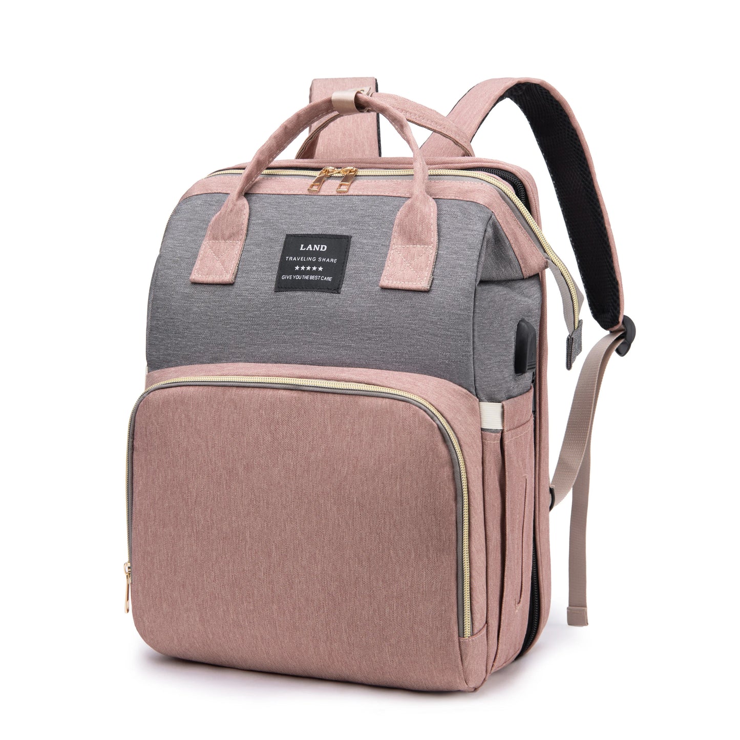 3-in-1 Baby Diaper Bag Backpack