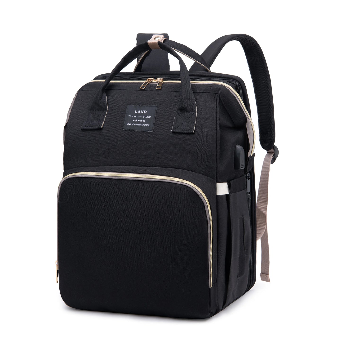 3-in-1 Baby Diaper Bag Backpack