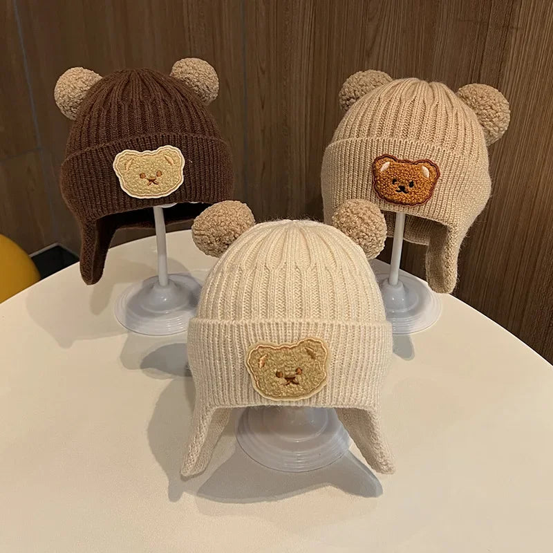 Baby Bear Knit Hat