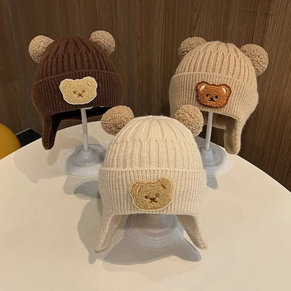 Baby Bear Knit Hat