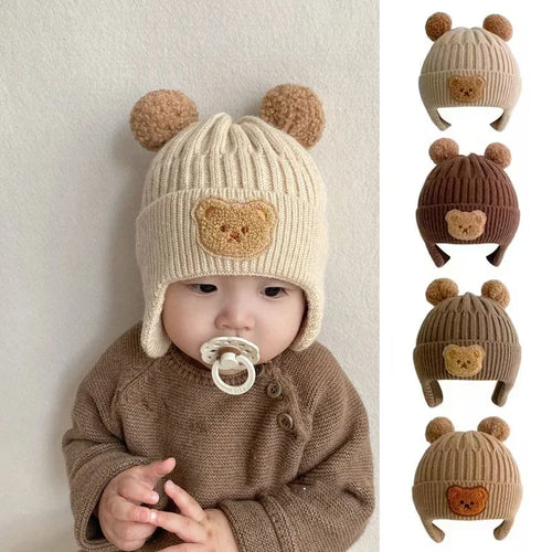 Baby Bear Knit Hat