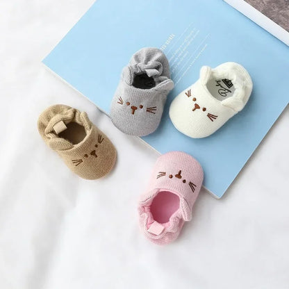 Knitted Baby Cat Shoe