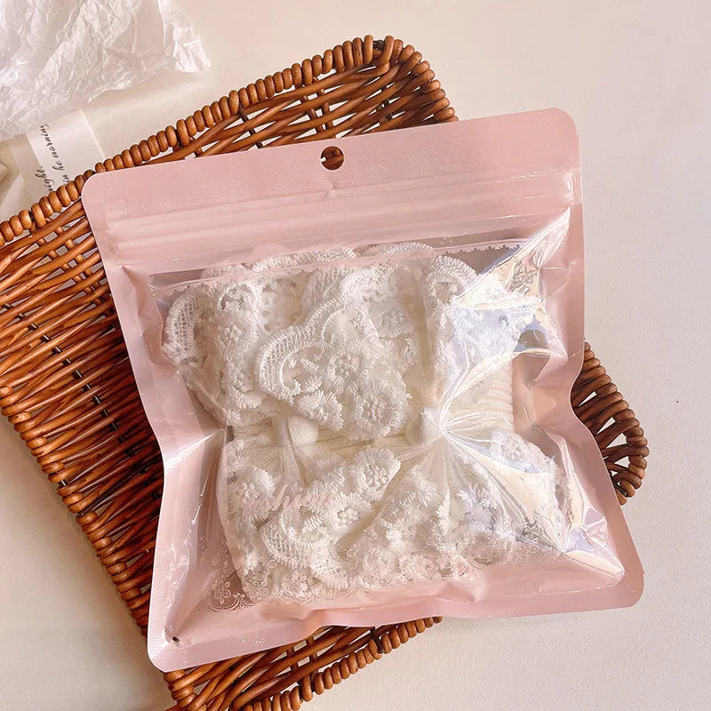Baby Lace Socks with Matching Headband