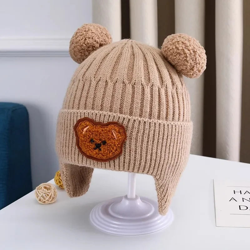 Baby Bear Knit Hat