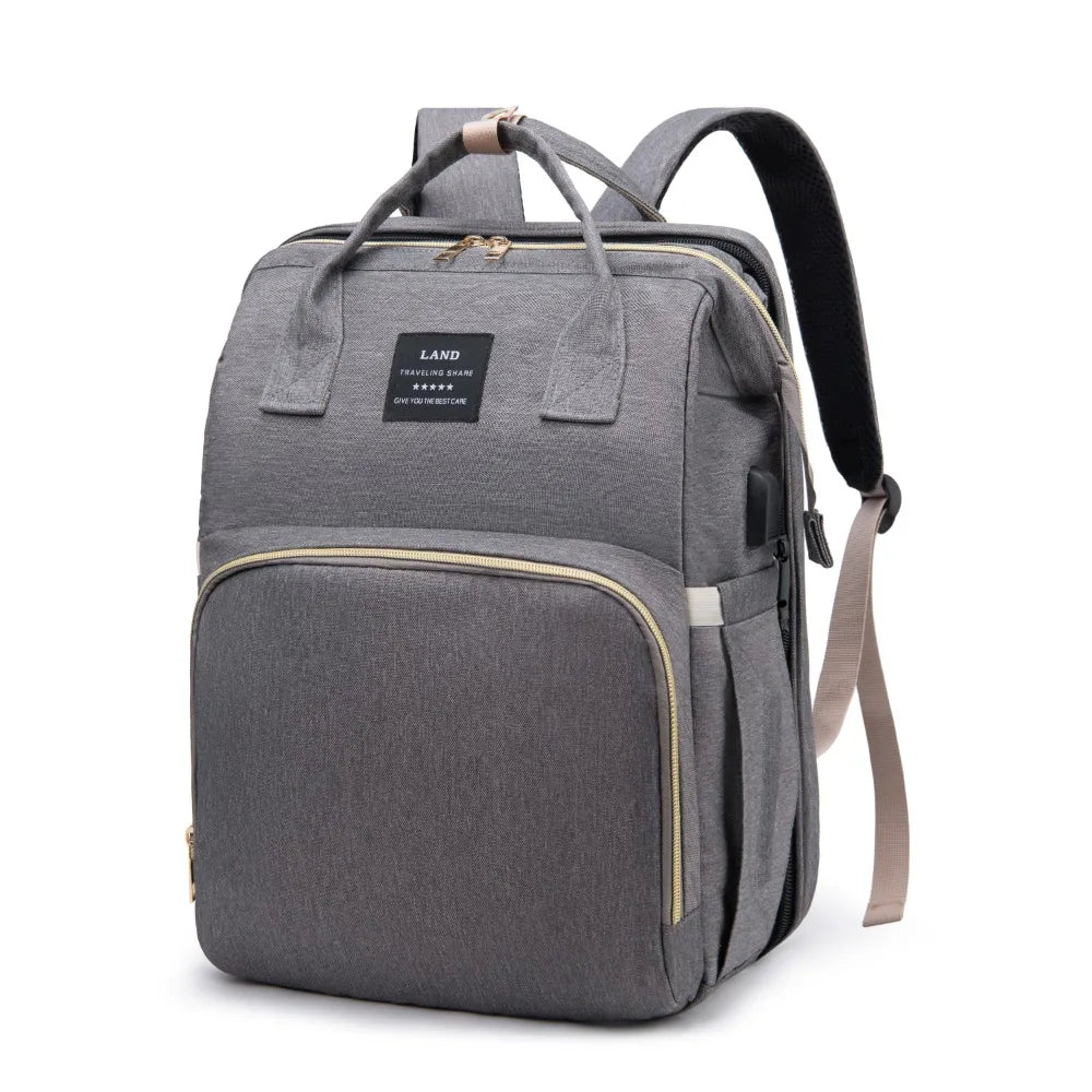 3-in-1 Baby Diaper Bag Backpack